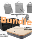 Vanlife Organiser Bundle - 4 Kompressionstaschen, faltbarer Organiser, Laptop-Ablagebox - Bundle zusammengestellt von maavr