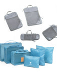 Travel Organiser Set bestehend aus 10 Ordnungstaschen für Kleidung und andere Dinge - zusammengestellt von maavr