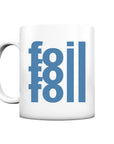 Flo Foil - Keramiktasse (matt, blue)