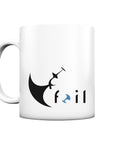 Matte Wingfoil-Keramiktasse – ideal für Kaffee, Tee oder heiße Schokolade / Matte wingfoil ceramic mug – perfect for coffee, tea or hot chocolate