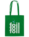 Leichte Baumwoll-Tragetasche - Foil 3 Backflip (white)