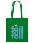Tote Bag - Baumwolle, Backflip Foil 3, hellblau
