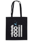 Leichte Baumwoll-Tragetasche - Foil 3 Backflip (white)