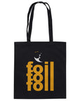 Leichte Baumwoll-Tragetasche - Foil 3 Backflip (orange)