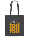 Leichte Baumwoll-Tragetasche - Foil 3 Backflip (orange)