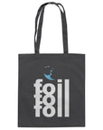 Leichte Baumwoll-Tragetasche - Foil 3 Backflip (white)