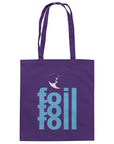 Tote Bag - Baumwolle, Backflip Foil 3, hellblau
