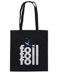 Bio-Baumwolltragetasche - Foil 3 Backflip (white)