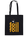 Bio-Baumwolltragetasche - Foil 3 Backflip (orange)