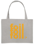 Beach Bag - Foil 3 (orange) - aus recycelten Materialien