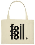 Beach Bag - Foil 3 (black) - aus recycelten Materialien