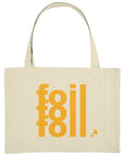 Beach Bag - Foil 3 (orange) - aus recycelten Materialien
