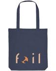 Kleine Premium Tote Bag - Foil (orange) - aus recycelten Materialien