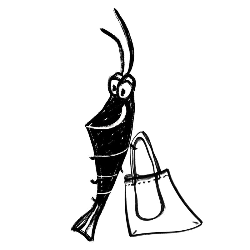 Coastal Cartoon Tote Bags