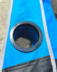 Campingstuhl - mit Liegefunktion, blau