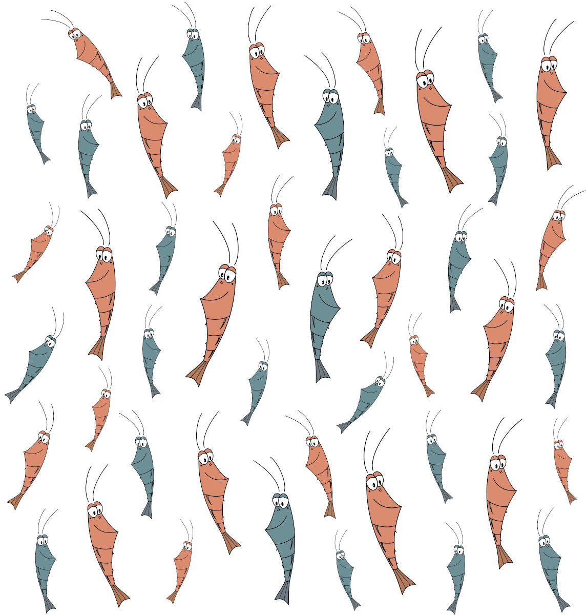 Cartoon Shrimps maavr