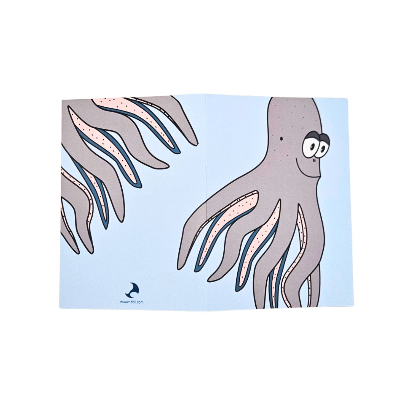 Coastal Cartoon - Greeting Card Set, 4 Cards, 10.5 × 14.8 cm