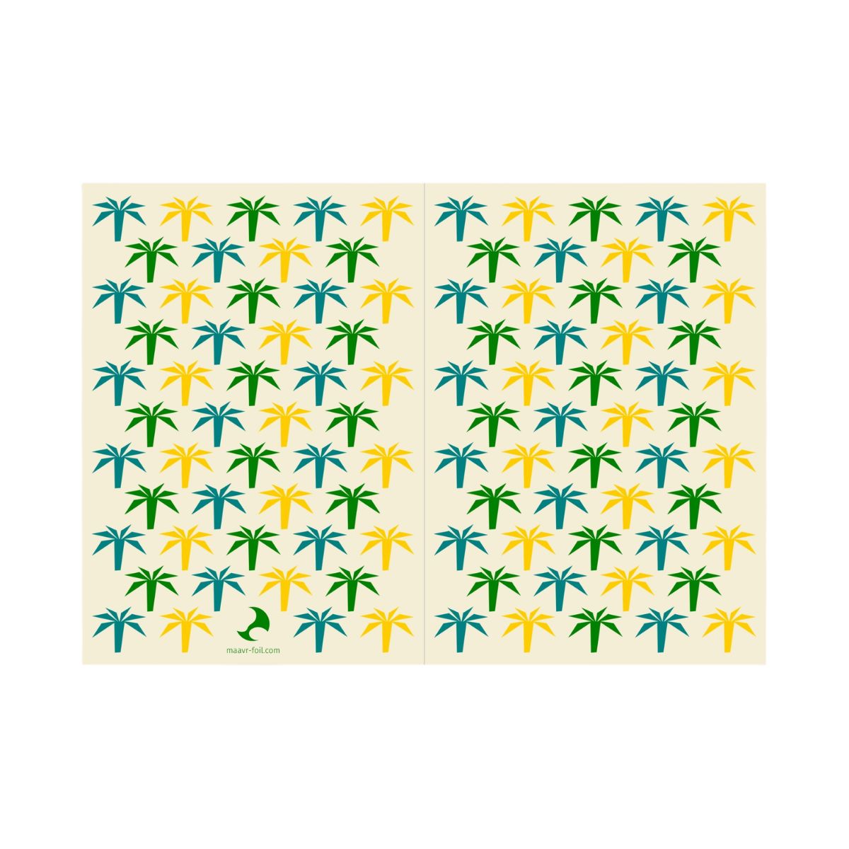 Palms - Postcard & Greeting Card Set, 4 Cards