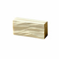 Waves - Karten-, Foto-, Notizhalter mit Wellenrelief, Espe, handgeschnitzt, ca. 9 cm