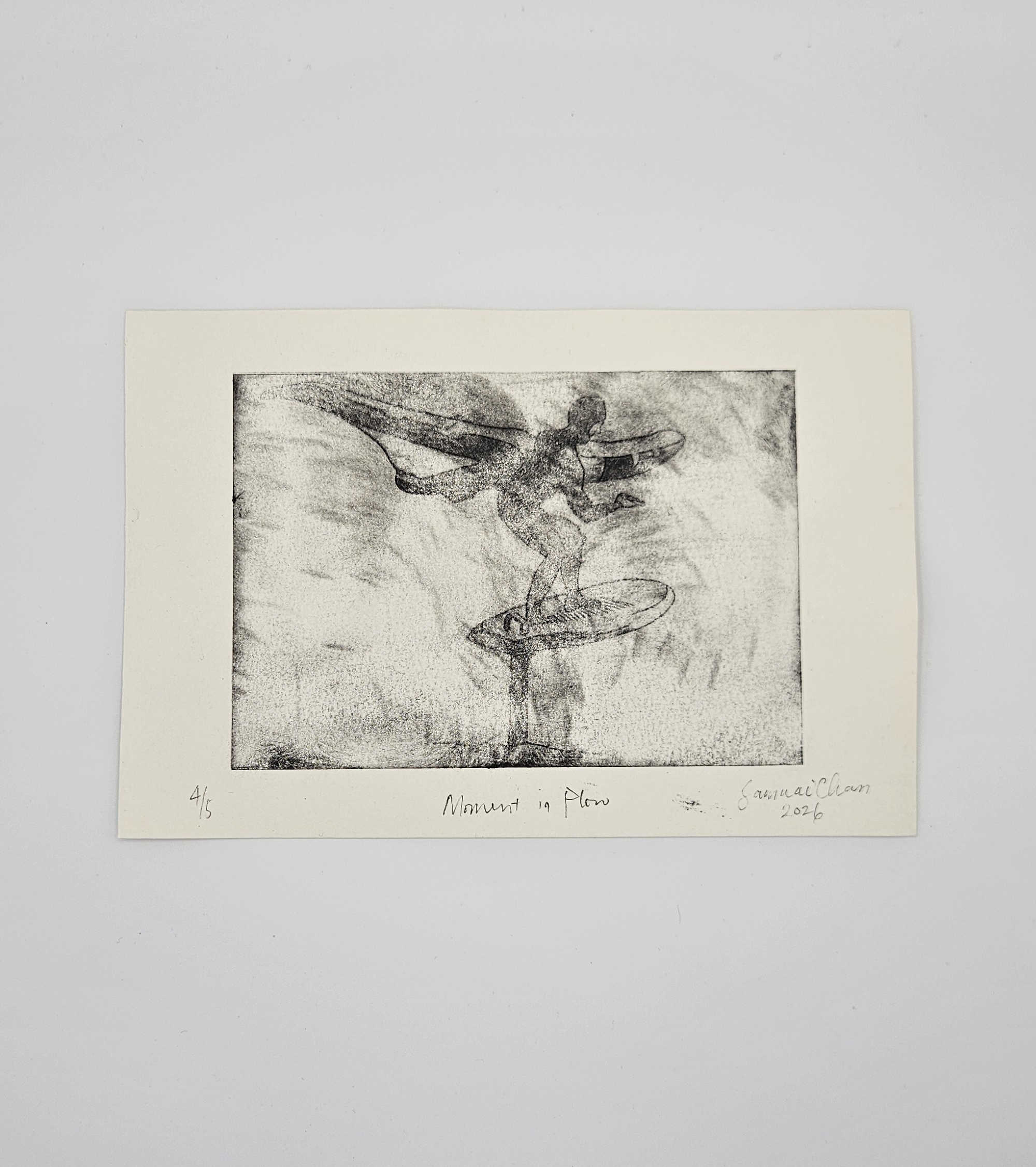 "Moment in Flow" - Wingfoil-Orginaldruck