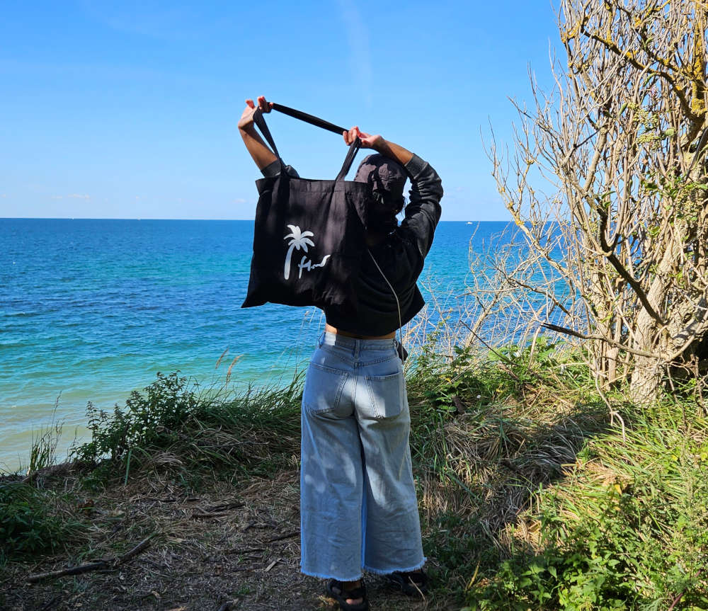 Tote Bag - Bio-Baumwolle, Flow
