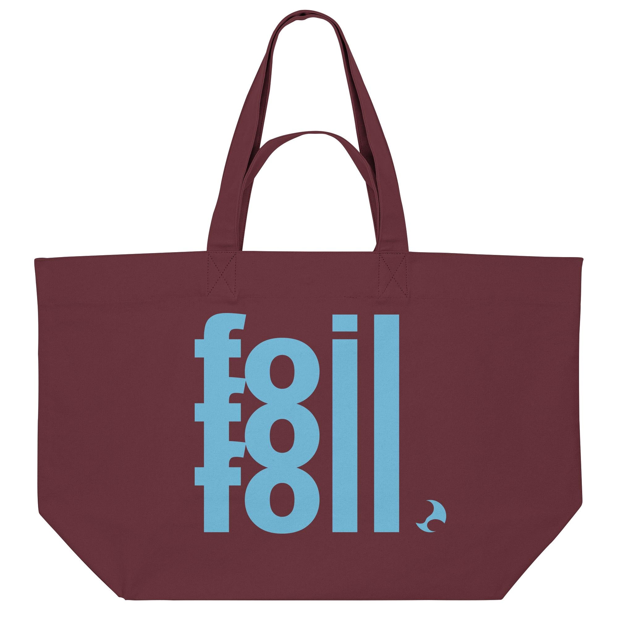 Große Beach Bag mit Foil Design