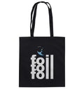 Tote Bag - Bio-Baumwolle, Backflip Foil 3, weiß