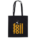Tote Bag - Bio-Baumwolle, Backflip Foil 3, orange