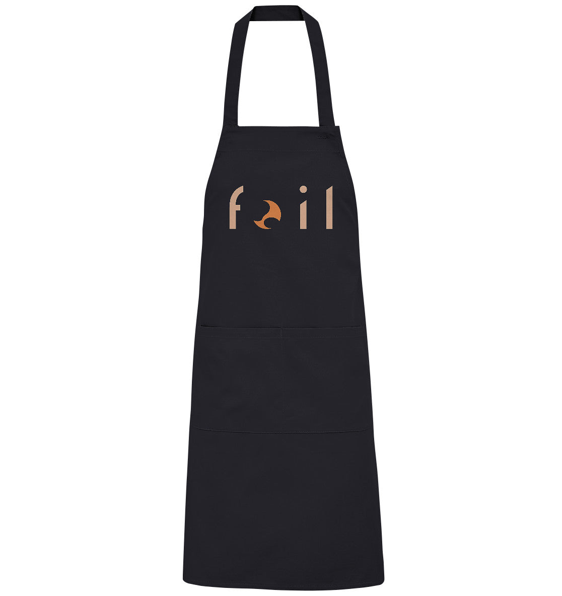 Cooking and grilling apron - Foil, orange