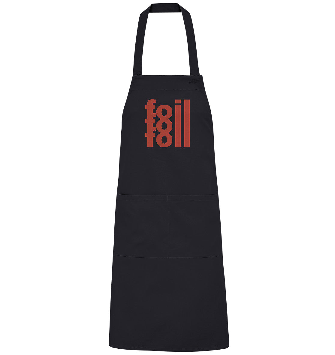 Cooking and grilling apron - Foil 3, black/red