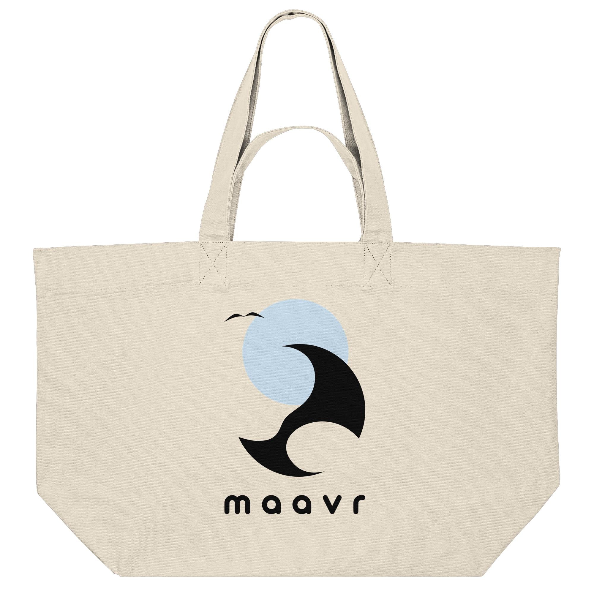 Beach Bag - recycled, maavr Wingfoil Sun, natural