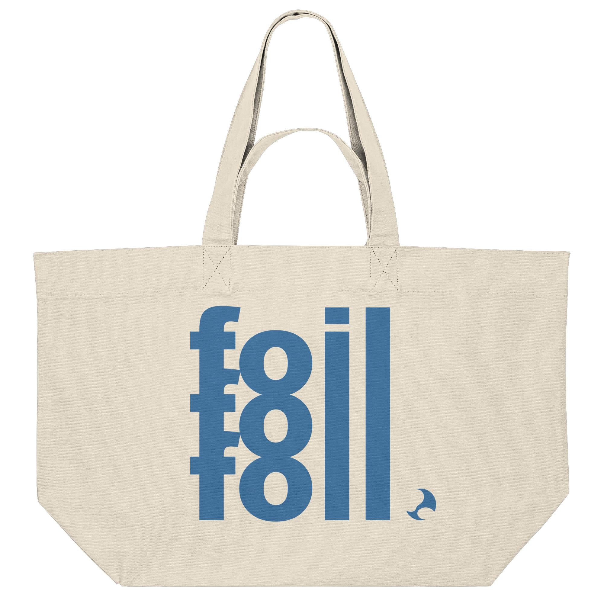 Beach Bag - recycled, Foil 3, colour/blue