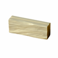 Waves - Karten-, Foto-, Notizhalter mit Wellenrelief, Espe, handgeschnitzt, ca. 12 cm